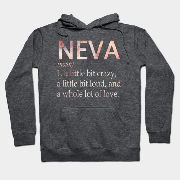 Neva Girl Name Definition Hoodie by ThanhNga